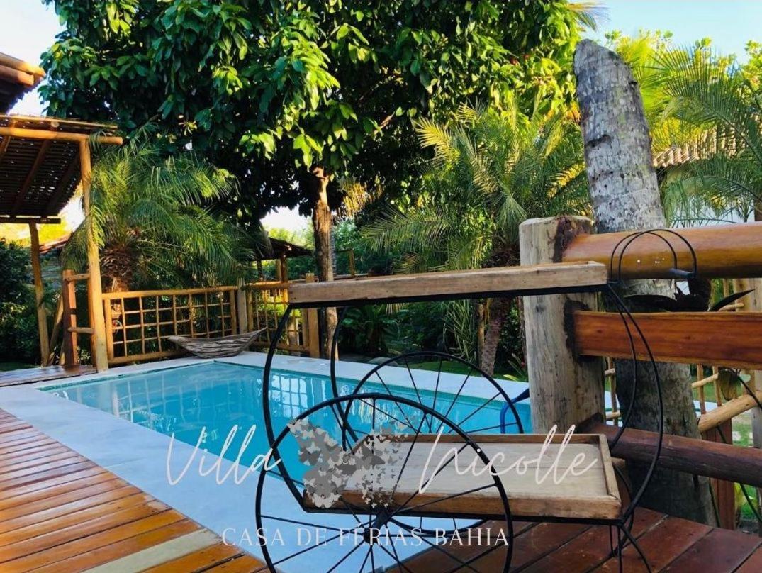 Villa Nicolle - Bahia - Praia do Espelho Esterno foto