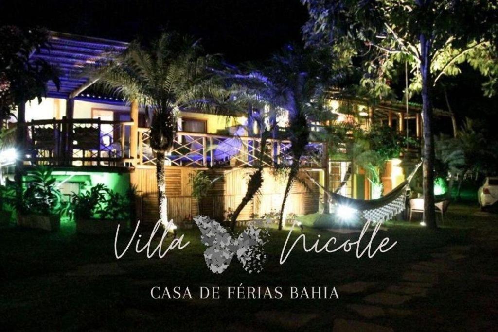 Villa Nicolle - Bahia - Praia do Espelho Esterno foto