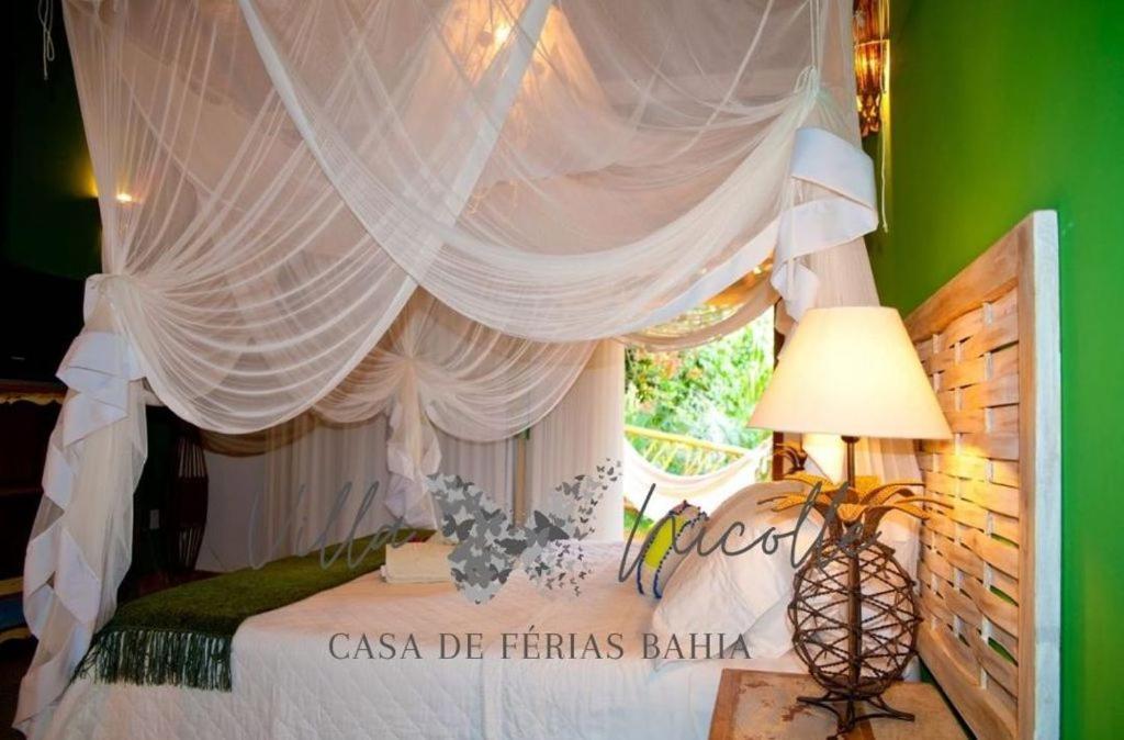 Villa Nicolle - Bahia - Praia do Espelho Esterno foto
