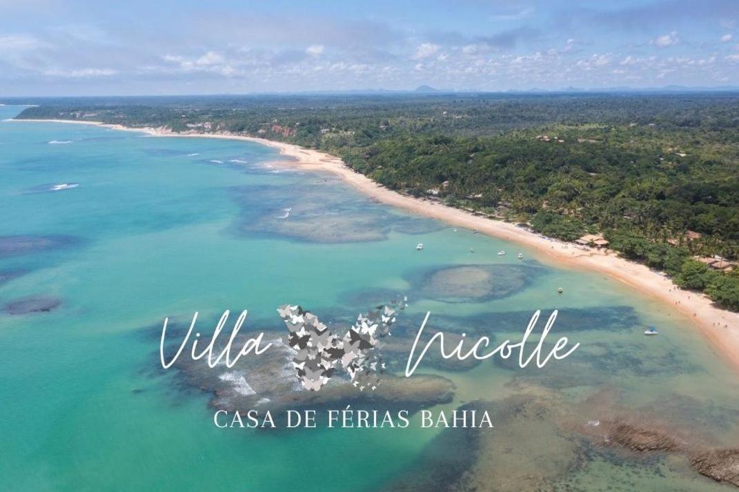 Villa Nicolle - Bahia - Praia do Espelho Esterno foto