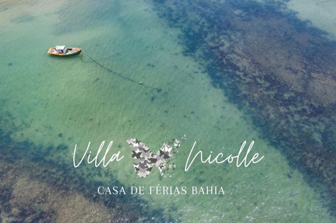 Villa Nicolle - Bahia - Praia do Espelho Esterno foto