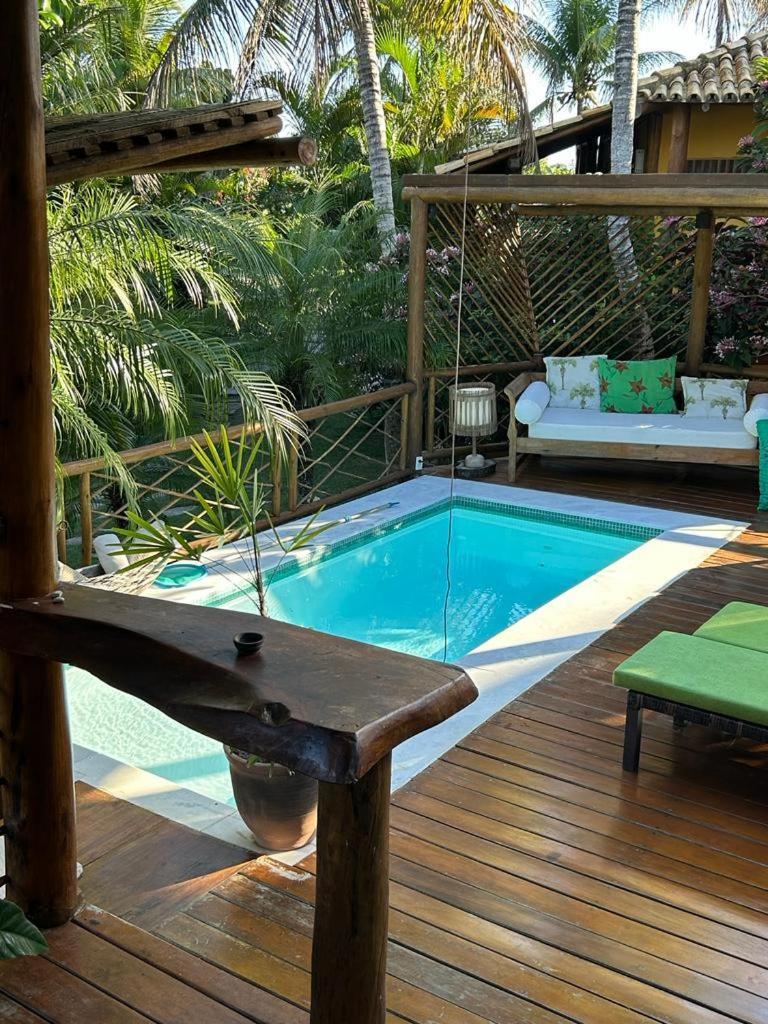 Villa Nicolle - Bahia - Praia do Espelho Esterno foto